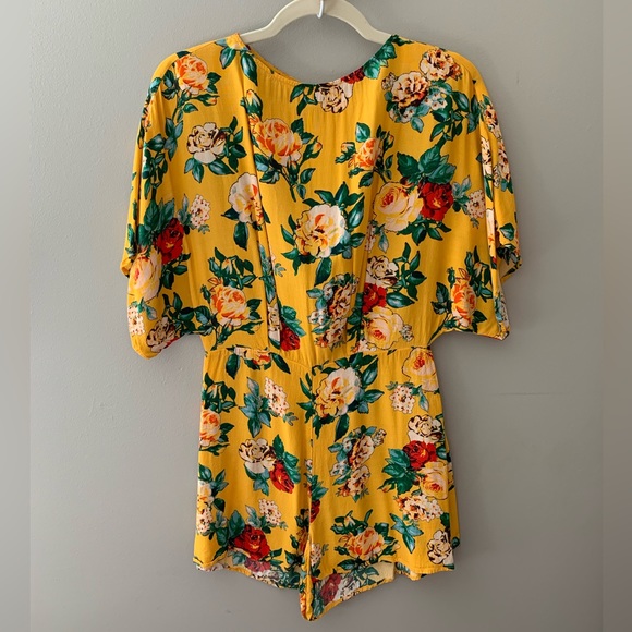 ASOS Yellow Romper - Picture 1 of 2